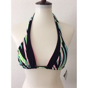 Volcom Swimwear Bikini Top Multicolor Striped